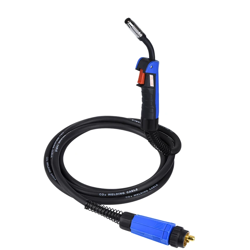

JCD 2.7 Meters High Quality Industrial Grade CO2 Welding Cable Welding Machine Accessories MIG/ARC Euro Connector Welding Torch