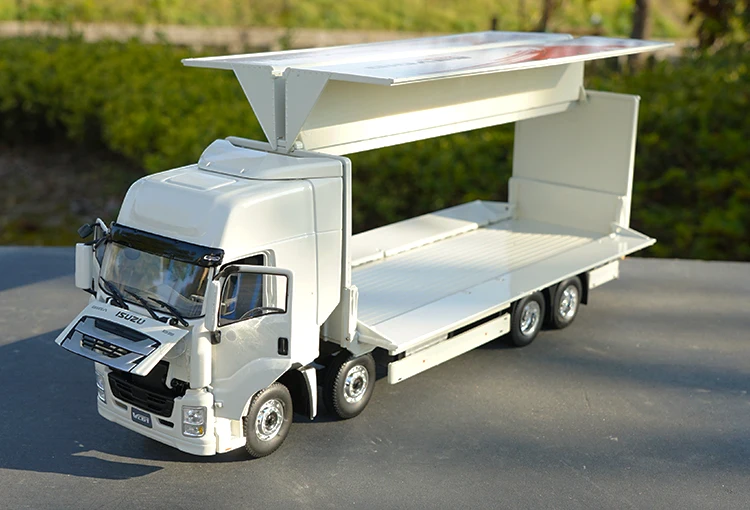 Оригинальная фабрика 1:32 модель грузовика контейнера ISUZU GIGA 4X2 Van Express для