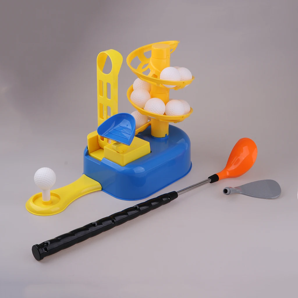 Kit de balle de Golf jeu extérieur intérieur enfant en bas âge semblant jouer ensemble Sport Kit de balle de Golf jeu extérieur intérieur enfant en bas âge semblant jouer ensemble Sport