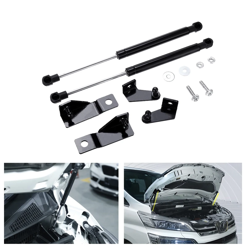 Car Front Hood Engine Supporting Lift Strut Spring Shock Bars Bracket for Toyota Alphard Ah30 Ah20 2015-2018 | Автомобили и