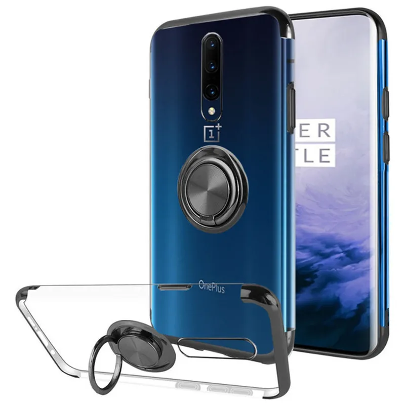 Transparent-Magnetic-Silicone-Phone-Case-For-Oneplus-7-Pro-6T-6-Ring-Holder-Slim-Clear-Soft.jpg_640x640