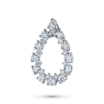 

Pendant made of white gold with diamonds e0901pd09182100