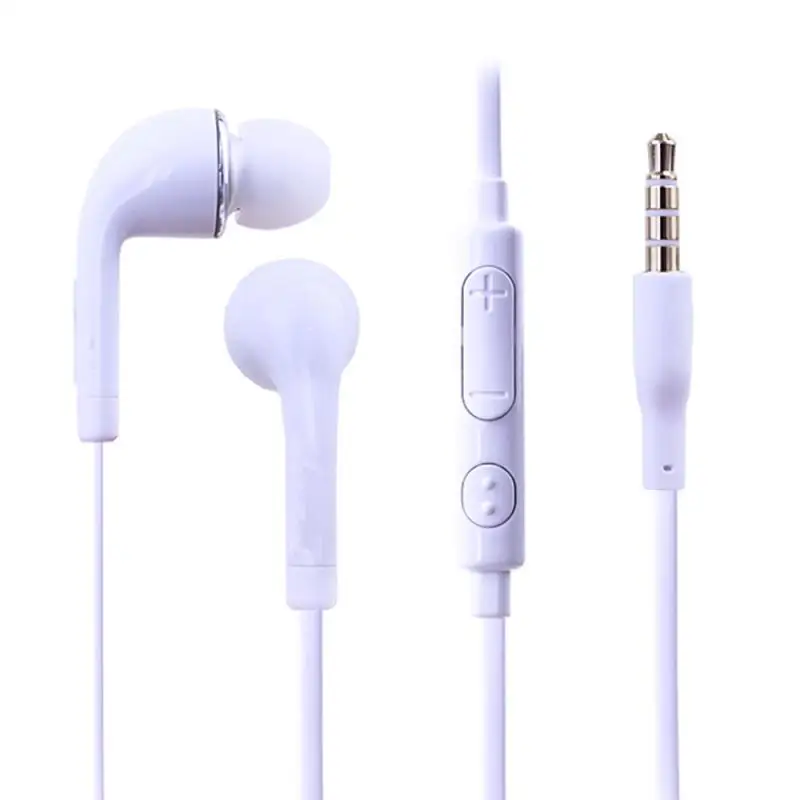 New Android Samsung Earphones S4 Headsets With Built-in Microphone 3.5mm In-Ear Wired Earphone For Smartphones With Free Gift