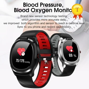 

new ECG+PPG Smart Watch Body heat Temperature Heart Rate Blood Pressure Oxygen Monitor ip68 Waterproof fitness Activity Bracelet
