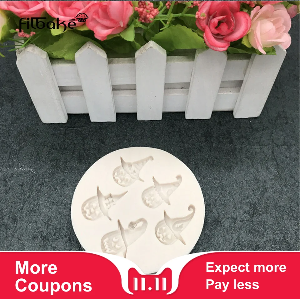 DIY Хэллоуин Тыква Голова 3D силиконовые формы Sugarcraft украшения торта помадка формы пищевого качества для украшения торта
