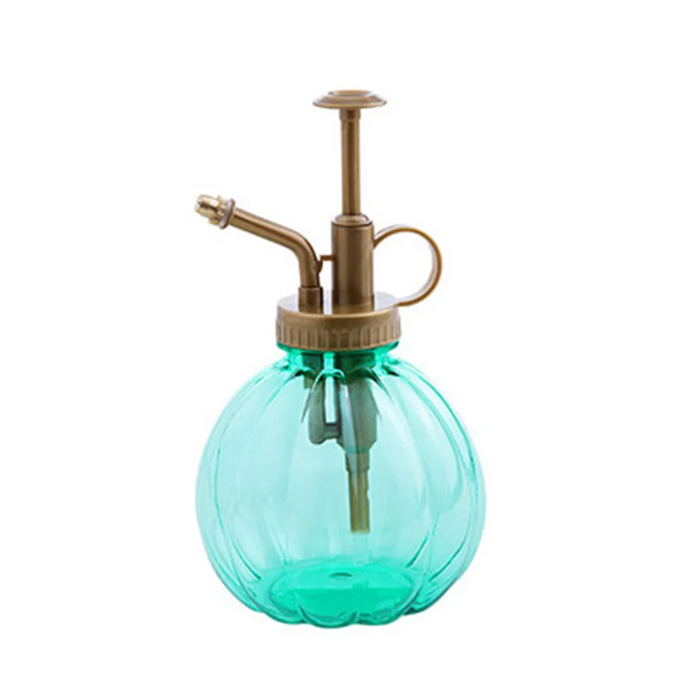 3Colors Antique Flower Plants Shower Crafts Cans Bottle Plastic Glass Bronze Style Retro Watering Pot Small Garden Tools