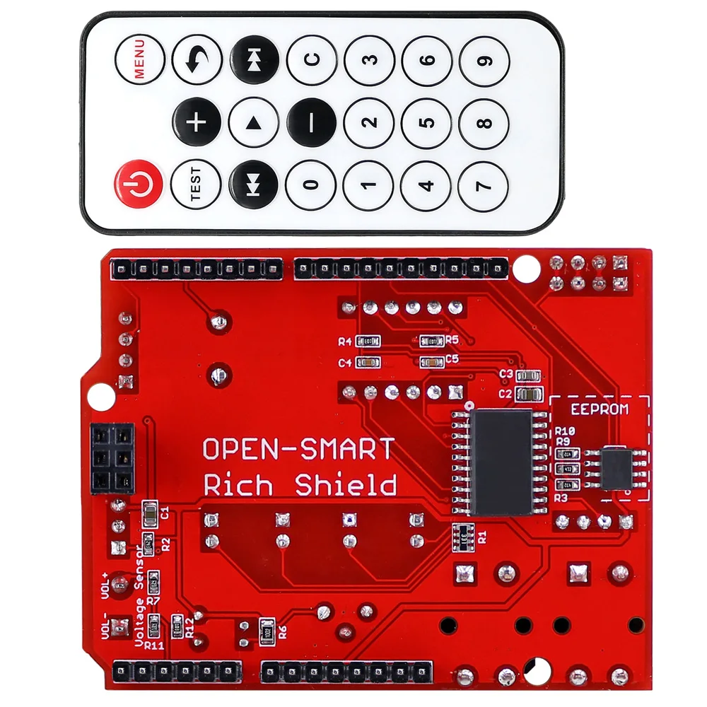ġ  + IR , ܼ ű , 4 ڸ LED  ư, DHT11 µ , Arduino EEPROM , 24C02