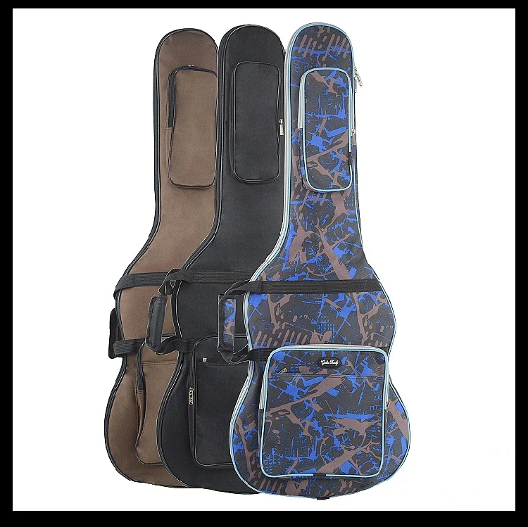 

Waterproof Thicken 11.5 mm Electric Guitar Bag Case Backpack Guitarra Accessories Parts Colorful Cloth Carry Gig