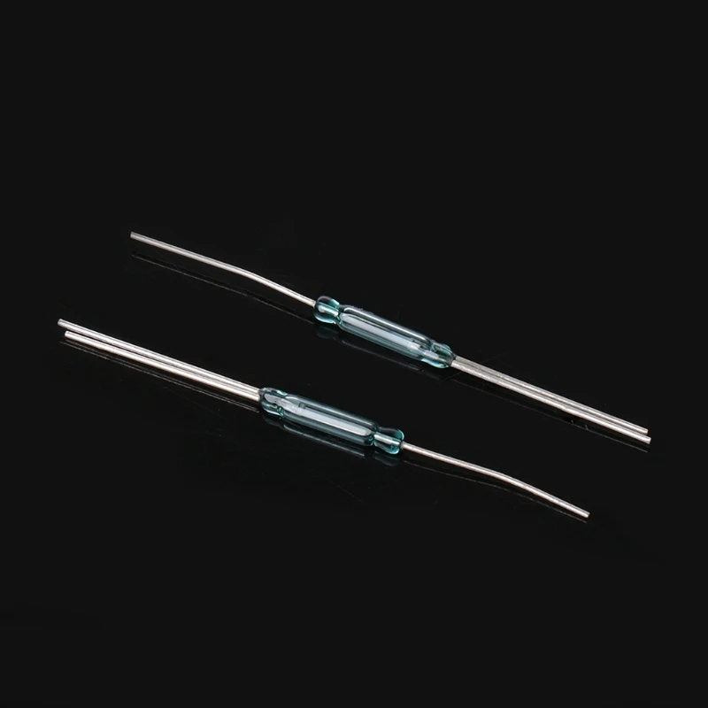 10 шт. 2.5X14mm 4 Вт 3 Pin Стекло Герконовое реле магнитные переключатели N/O N/C SPDT 83XA |