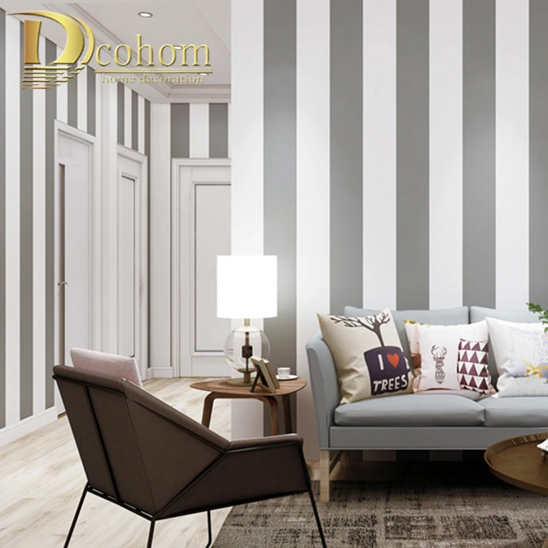 Вертикальная полосатая настенная бумага домашний декор для гостиной спальни настенные покрытия металлик белый серебристый современная роскошная настенная бумага