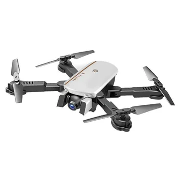 

Rc Drone Wifi Fpv Aerial Optical Flow Positioning Gesture Photo Super Clear Dual Camera Foldable Drone,1080P White
