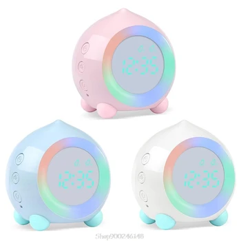 

Children Digital Alarm Clock Sunrise Simulator with LED Night Light Lamp for Boys Girls N03 20 Dropship