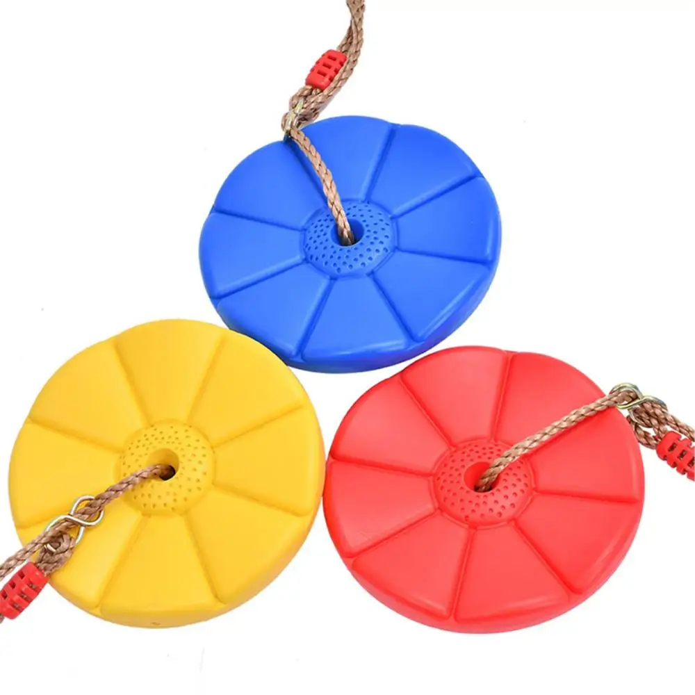 

Tree Swing Disc Seat Swing Seat Swingset Accessory Outdoor Tree Rope Swing Swingset Disc Rope Swing Heavy Dut Indoor
