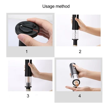 

Automatic Bottle Opener Red Wine Cutter Portable Kitchen Bottle Opener Accessories Red Wine Bottle Opener Electric Pot Opener