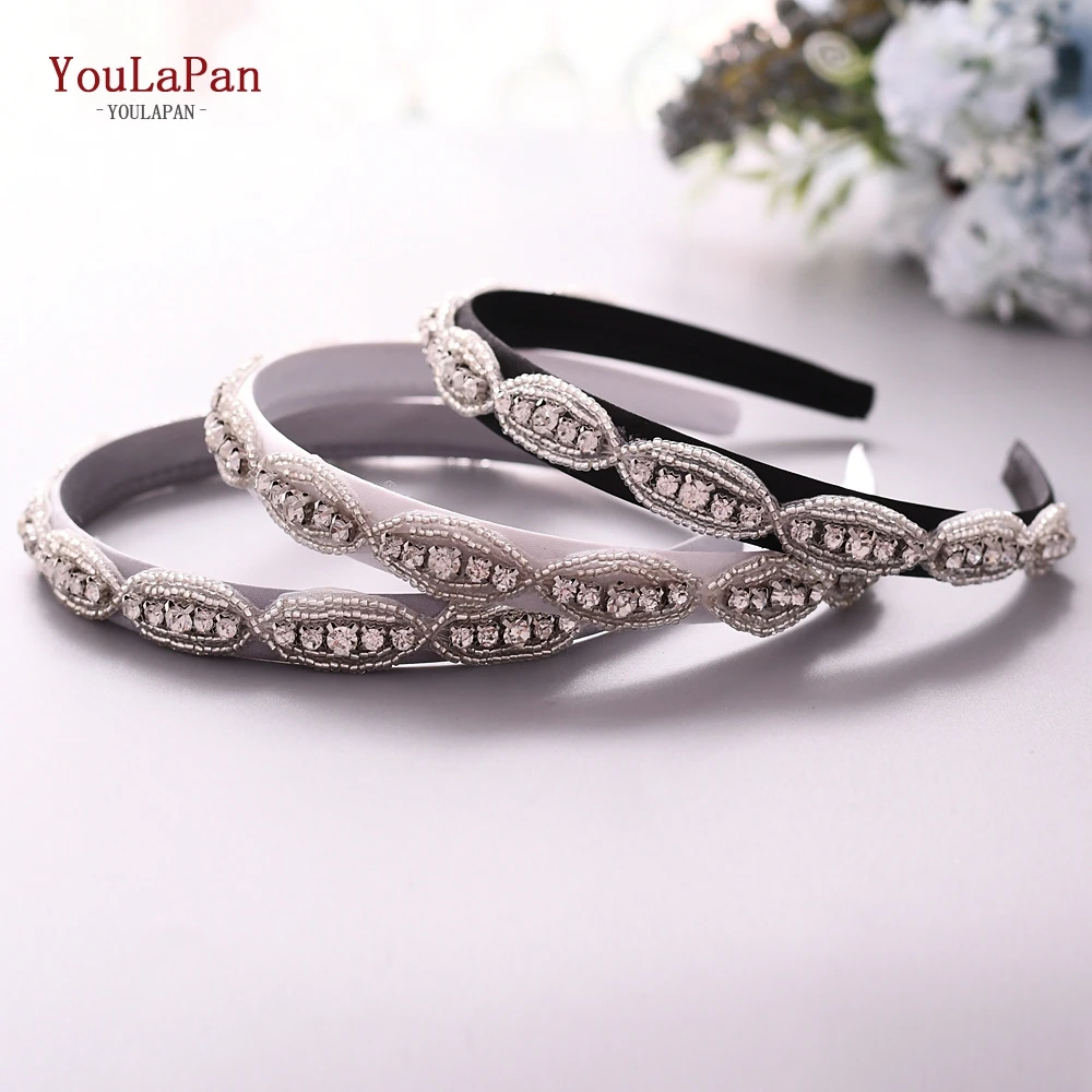 

YouLaPan S102-FG Wedding Hair Accessories rhinestone headband wedding headdress wedding hair decoration for women