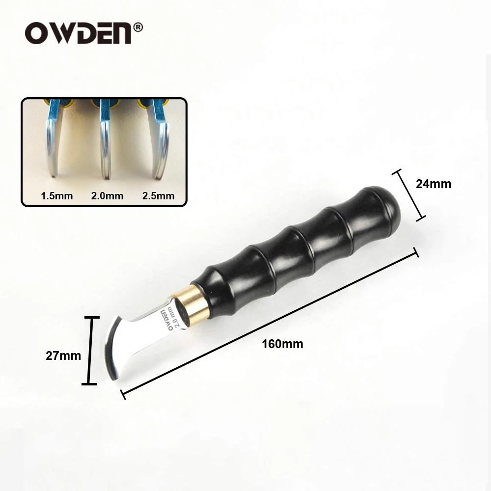 Инструмент для создания кожевенных краев OWDEN инструмент маркировки