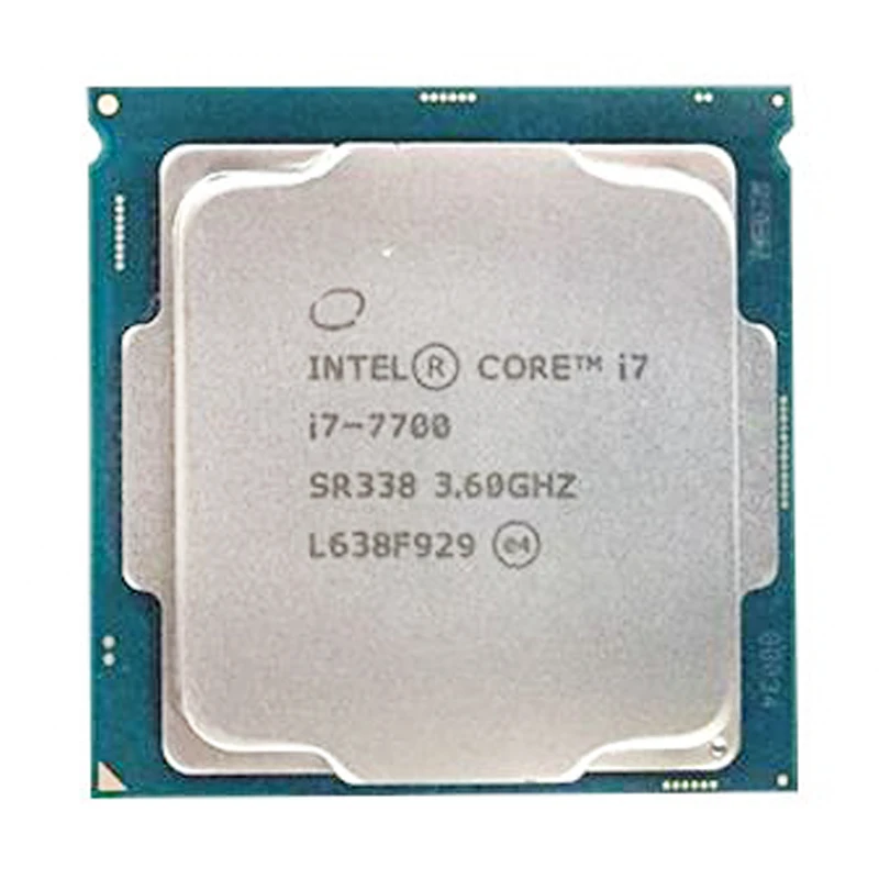 Intel Core Quad-core Núcleo 8 Threads Cpu 3.6 Ghz 8-draad Lga 1151 65 w 14nm i7 7700 Processador I7-7700 4