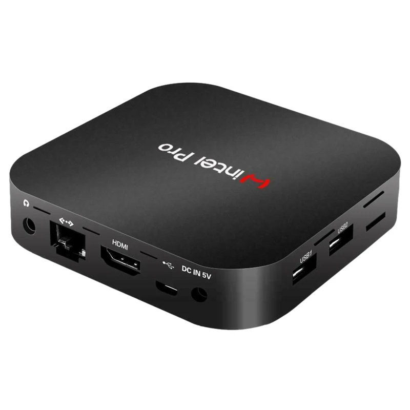 Мини ПК Windows10 W Pro Atom Quad Core Z8350 1 84 GHz 4GB/64GB Dual 2 4G/5G WIFI 100M LAN настольные компьютеры PC