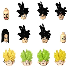 Japão Anime Dragoned pçs/set 8 Ball Z Gohan Figuras de Ação Building Blocks Super Saiyaned Gokued Vegetaed Tijolos Brinquedos Compatíveis