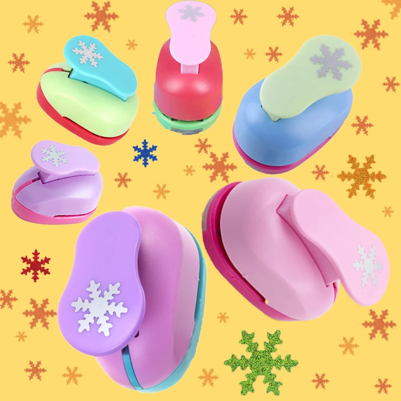 눈송이 DIY 엠보싱 펀치 판매 코너 스크랩북 기계, 종이 절단 공예 구멍 라운드 커터, 원형 펀처, 8-75mm