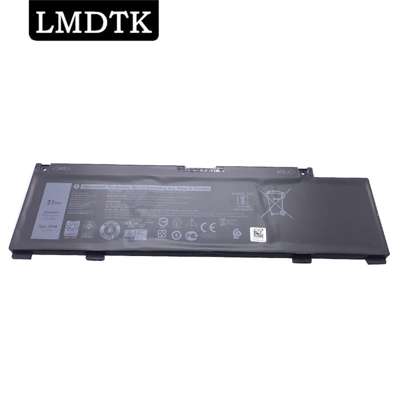 LMDTK Новый 266J9 Аккумулятор для ноутбука Dell G3 15 3590 3500 G5 5500 5505 Inspiron 14 5490 11 4 V 51WH |