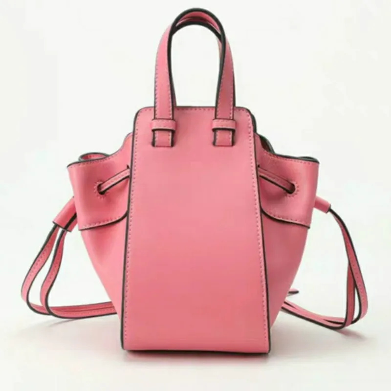 

2020 fashion new female bag large capacity multi-function shrink strap handbag dual-use messenger bag shoulder bag
