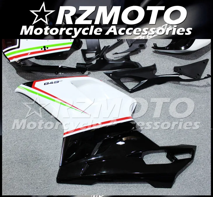 Мотоциклетный обтекатель abs подходит для DUCATI 848 1098 2007-2012 корпусные детали прессформы Магазин № 0416