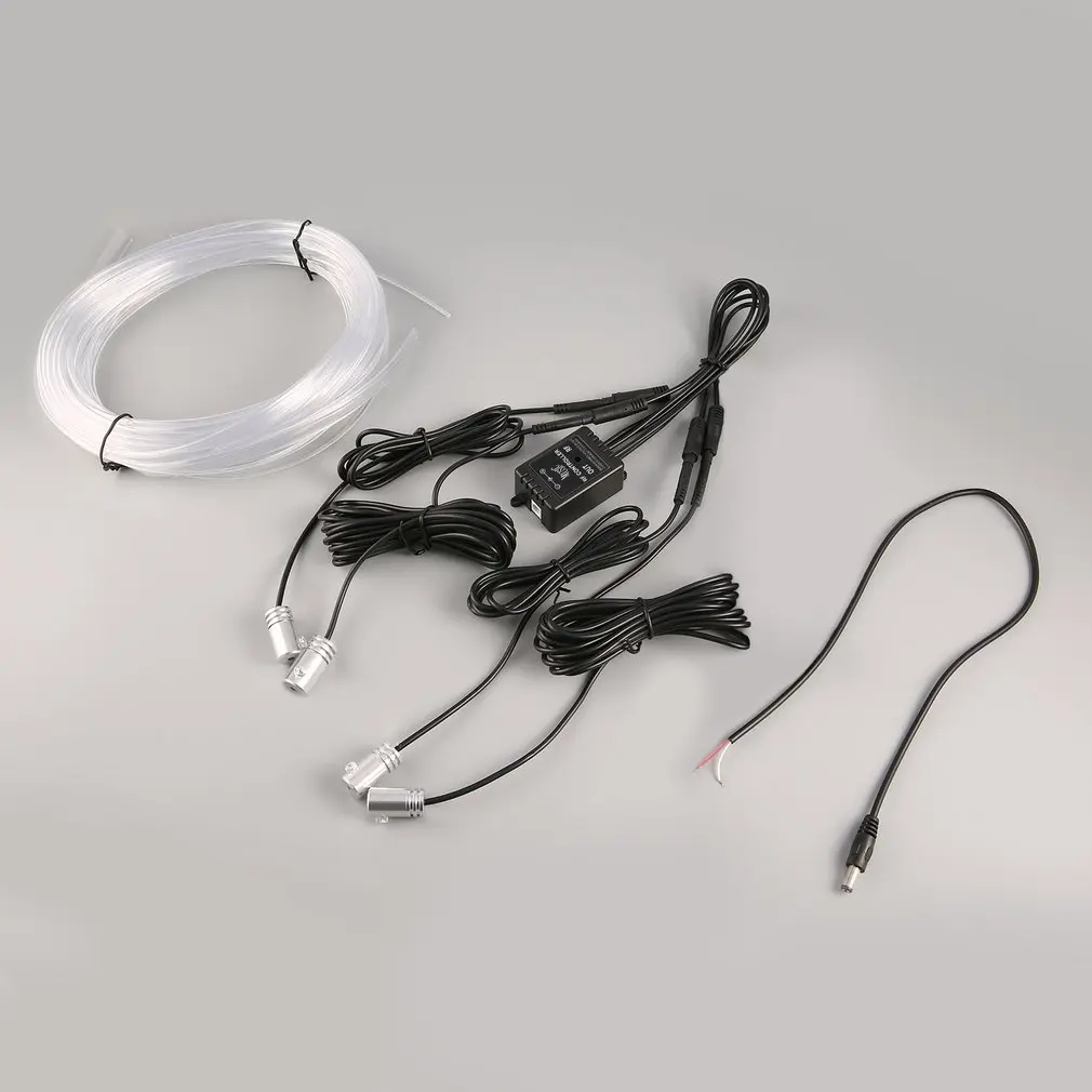 

ICOCO RGB Car Atmosphere LED Strip Light Interior RF Wireless Remote Control Multi Modes Car Interior Dashboard Decoration Light