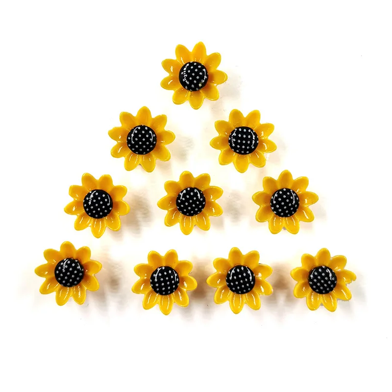 10pcs sunflowers