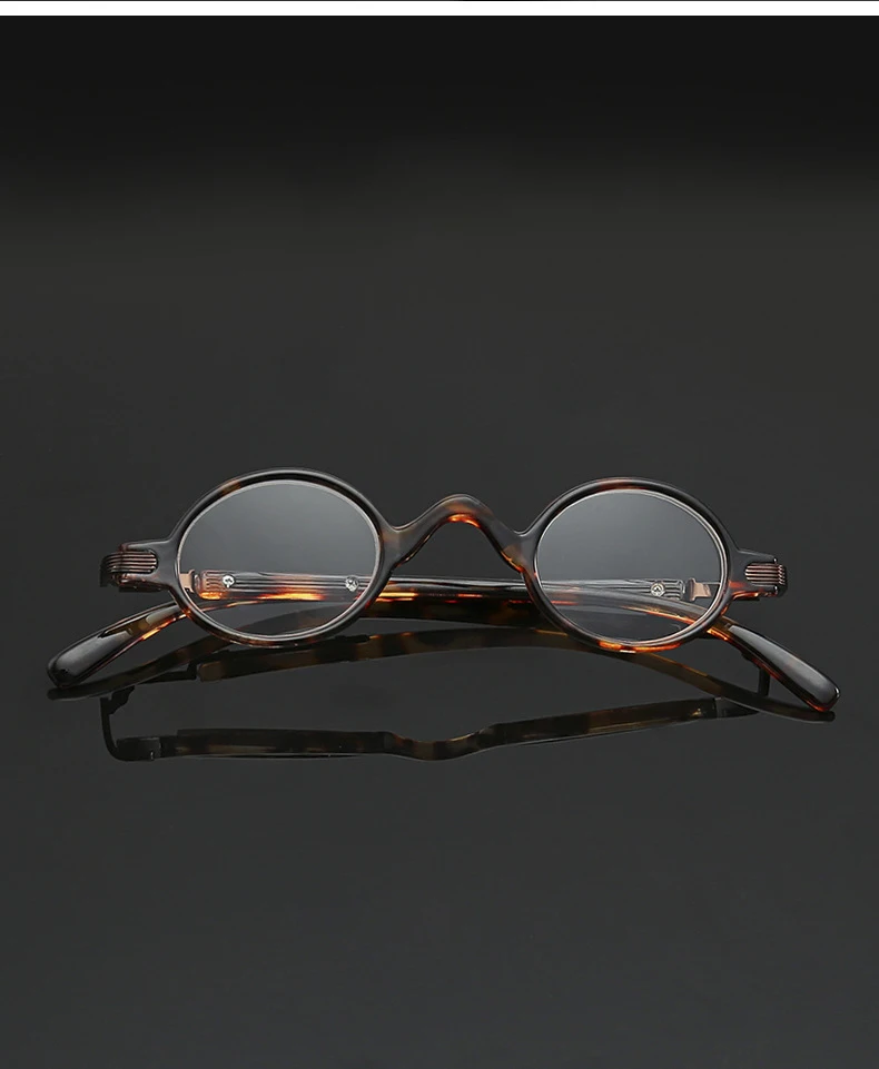 Small Oval Reading Glasses Men Women Retro Round Hyperopia Presbyopia Eyewear Glasses with Diopter+1.0 1.5 2.0 2.5 3.0 3.5 4.0