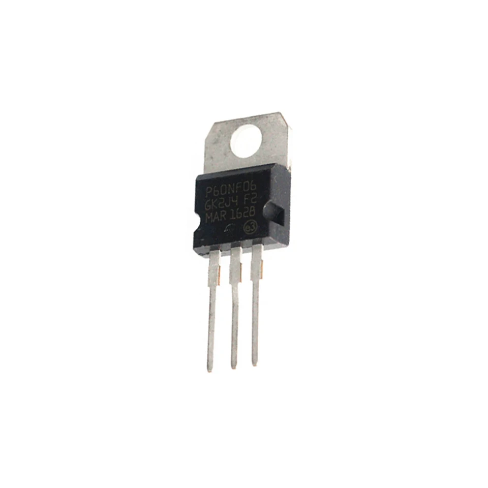 50 Pezzi STP60NF06 MOSFET 60V 60A TO-220 - ST Originali