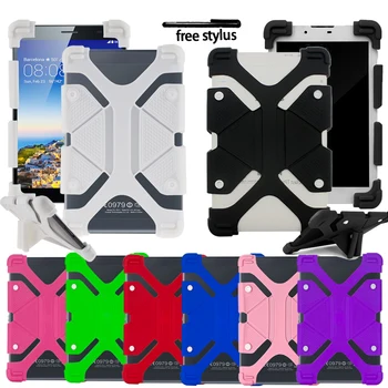 

Silicone Stand Case Cover for 10" Archos 101 Tablet Universal Silicone Case Shockproof Protection Case + Free Stylus