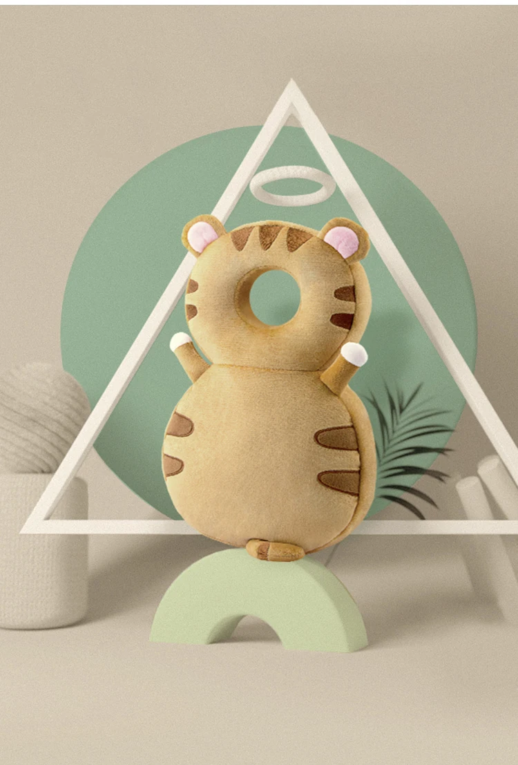 Little Tiger От 0 до 3 лет младенец ребенок дети защита головы Защитная Подушка назад предотвращает травмированные подушки безопасности - Цвет: Little Tiger