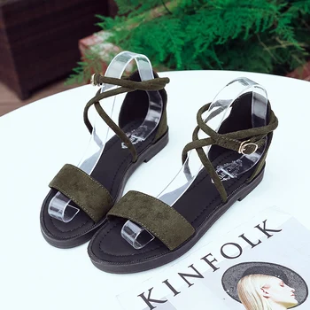 

Women Sandals Summer 2020 Female Shoes Woman Peep-toe Wedge Comfortable Sandals Slip-on Flat Sandals Female Sandalias W-L004
