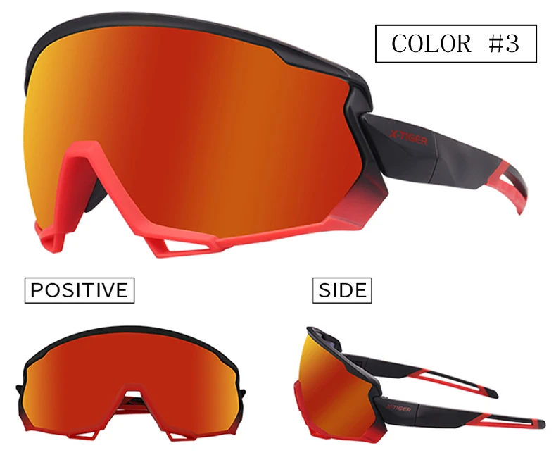 X-TIGER Pro Wind Cycling Glasses Polarized Sports Road Bicycle Glasses MTB Bike Sunglasses Goggles Mountain Bike Cycling Eyewear