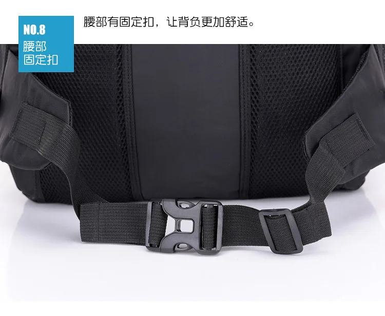 Cross Border for New Style Large Capacity Waterproof Mountaineering Bag Outdoor Sports Backpack Hiking Travel Duffel Bag