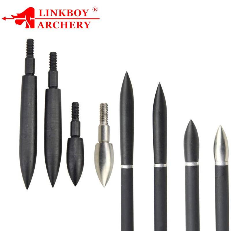 Linkboy стрельба из лука 12/24 шт стрелы предназначены для советы по пунктам 75gr 90gr 100gr