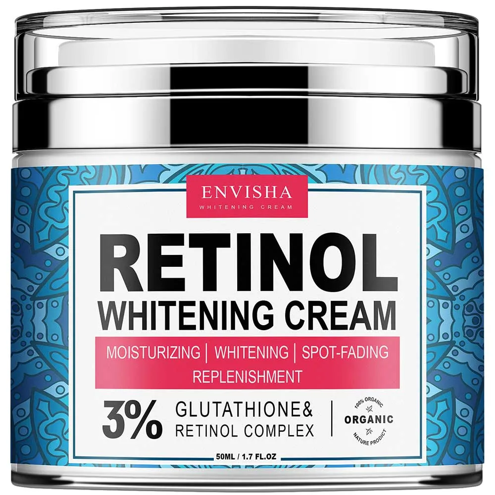 

ENVISHA Neck Retinol Face Cream Vitamin Collagen Whitening Anti-Wrinkle Aging Moisturizer Skin Care Hyaluronic Acid Whitening