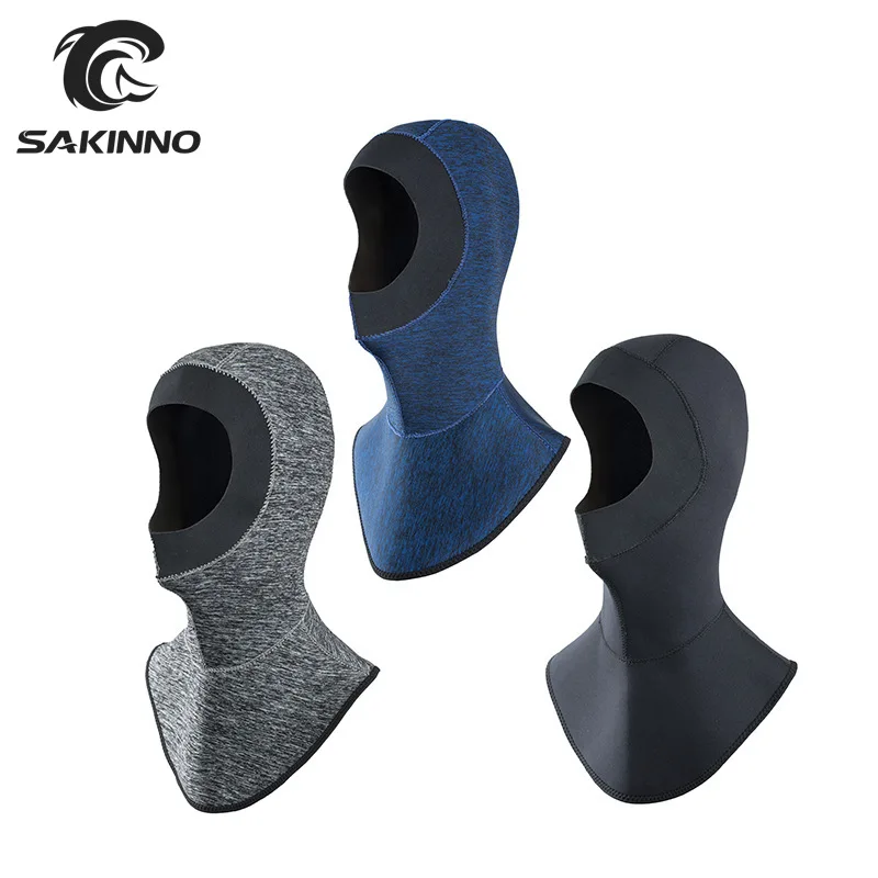 Neoprene Wetsuit Hood 2MM For Men Women Youth Bib Dive Cap Surfing Thermal For Kayak Snorkel Swim Sail