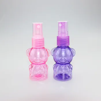 

5pc Hot Mini Cute Cartoon Plastic Transparent 30ml Empty Spray Bottle Travel