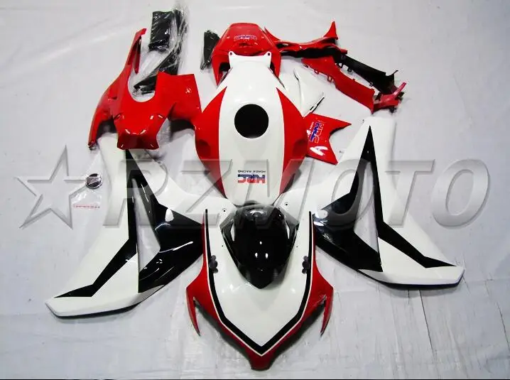 Инжекционного метода литья) ABS Полный Обтекатель Наборы Подходит для Honda CBR1000RR 08-11 2008 2009 2010 2011 CBR1000 Обтекатели Красный, черный, белый