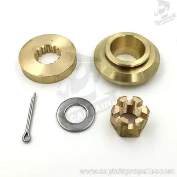 

Captain Propeller Hardware Kits Fit Yamaha Outboard 150/175/200/225/250/300HP Thrust Washer/Spacer/Washer/Nut/Cotter Pin