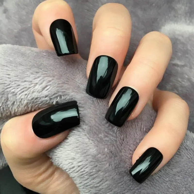 27-b-1 Французский пресс на ногтях стилет Ombre Nepnagels с дизайном Im пресс Свадебные накладные ногти искусственные полное покрытие ногтей - Цвет: 27-b-1