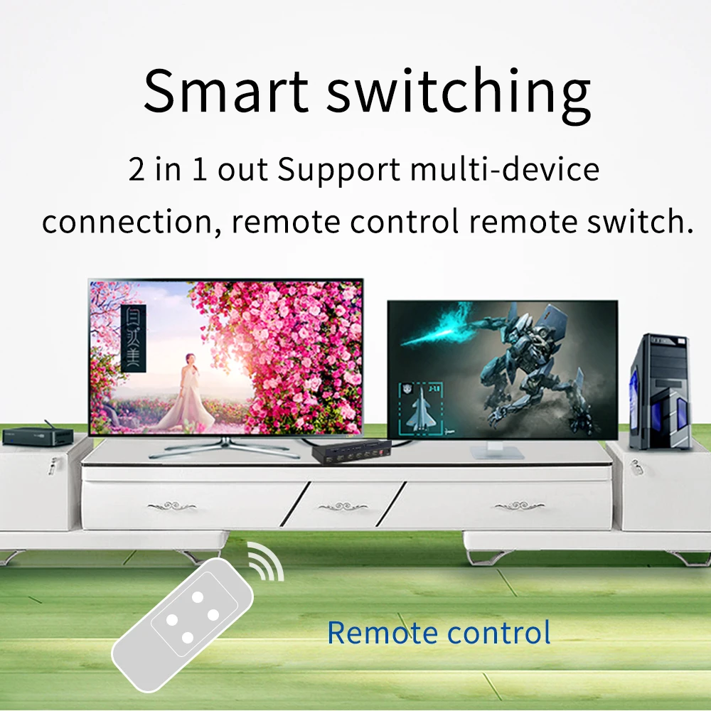 HDMI 2 0 преобразователь Аудио экстрактор в 1 переключатель сплиттер с оптическим