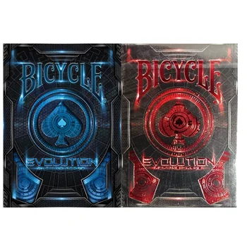 

Bicycle Evolution Playing Cards Blue/Red Deck Poker Size USPCC Limited Edition Deck New Sealed Magia Cards Magic Tricks Props