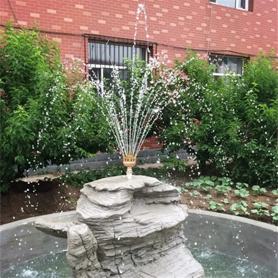 

Adjustable Three-layer Nozzle Waterscape Layer Flower Landscaping Fountain Equipment Plumbing Supply Agriculture Tools