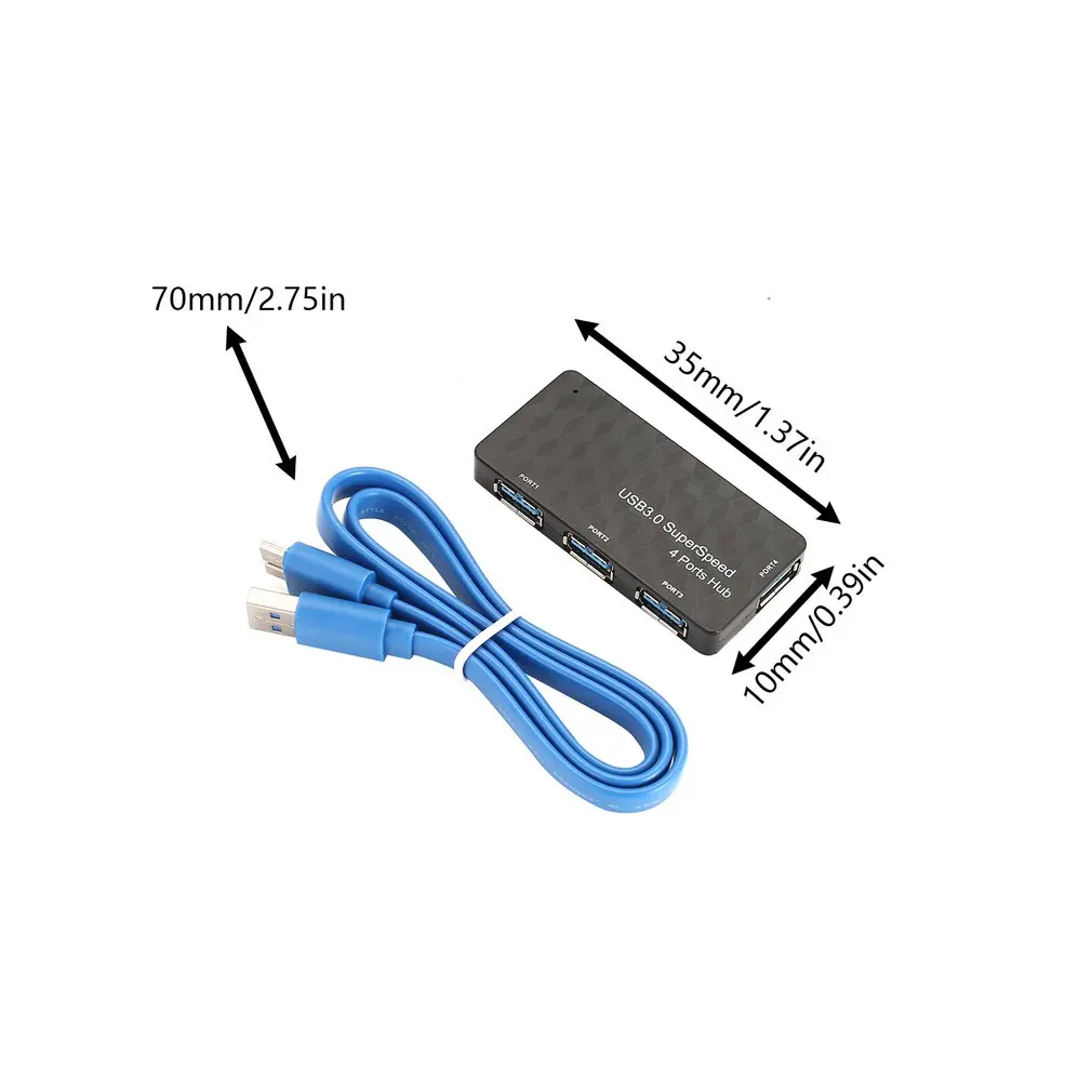 1 USB зарядное устройство питания и четыре интерфейса Usb3.0 концентратор Usb3.0 разветвитель удлинитель