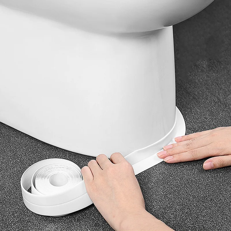 Bathroom Adhesive Tape PVC Sealant Sink Self Wall Kitchen Crack Corner Waterproof Stove Bathtub Strip Sticker | Дом и сад