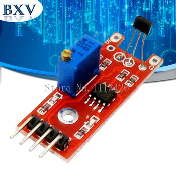

10PCS/LOT 4pin KY-024 Linear Magnetic Hall Switches Speed Counting Sensor Module