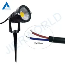 Уличный светильник для лужайки 12 В переменного тока 220 В 110 В светодиодный светильник для лужайки 3 Вт 5 Вт 7 Вт 9 Вт светодиодный ландшафтный светильник Спайк садовый светильник для улицы